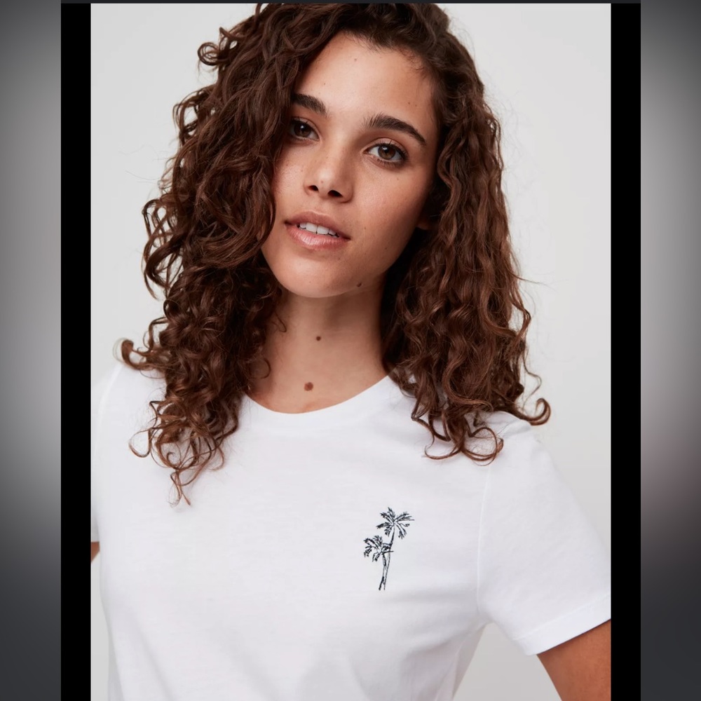 Aritzia The Group Babaton white tank